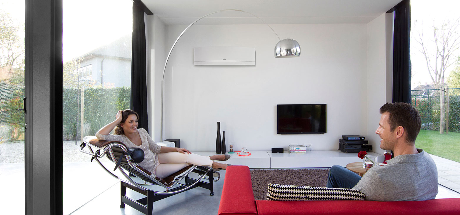 Airconditioning in de living